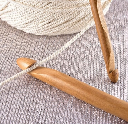 Splot przędzy Craft Bambusowe okrągłe druty do robienia na drutach Zwęglony uchwyt bambusowy Szydełko