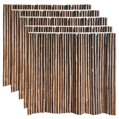 Ekologiczne naturalne bambusowe ogrodzenia Trellis Backyard Farm Decoration Budynki ogrodowe
